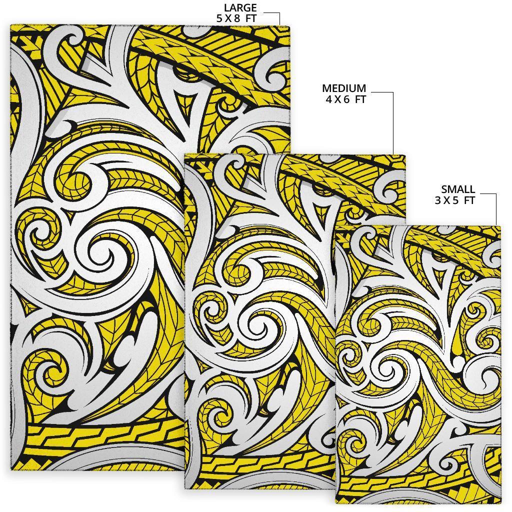 Hawaii Area Rug Polynesian Maori Ethnic Ornament AH - Polynesian Pride