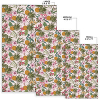 Tropical Pineaapple Rug - Polynesian Pride