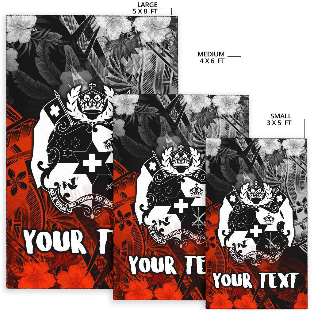 Tonga Polynesian Personalised Rug - Vintage Polynesian Style - Polynesian Pride