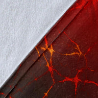 Hawaii Premium Blanket - Protect Mauna Kea Map - Polynesian Pride