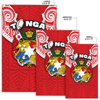 (Custom Personalised) Tonga Rugby Area Rug Royal Style - Polynesian Pride