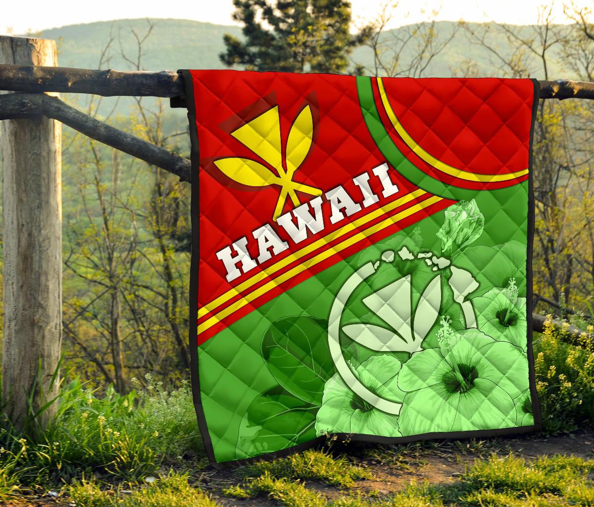 Hawaii Polynesian Premium Quilt - Hawaii Kanaka Maoli - Polynesian Pride