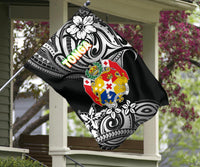 Mate Ma'a Tonga Rugby Flag Polynesian Unique Vibes - Black - Polynesian Pride