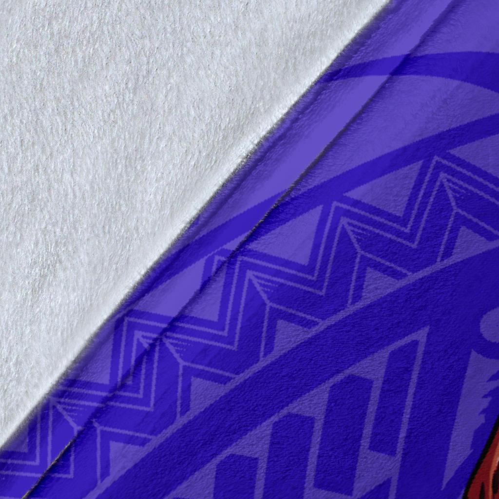 American Samoa Polynesian Premium Blanket - Aunu'u Island - Polynesian Pride