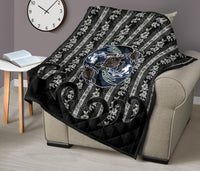 Hawaii Premium Quilt - Turtle Hibiscus Pattern - Polynesian Pride