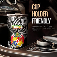 Mate Ma'a Tonga Rugby Tumbler Polynesian Unique Vibes - Black - Polynesian Pride