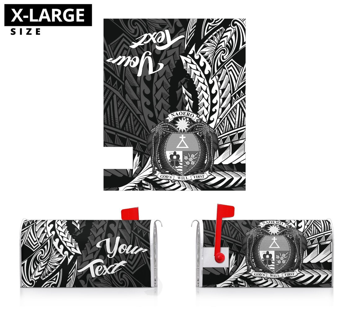 Nauru Mailbox Cover - Custom Personalised Wings Style - Polynesian Pride