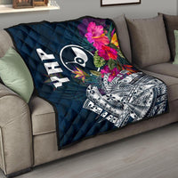 YAP Premium Quilt - YAP Summer Vibes Blue - Polynesian Pride