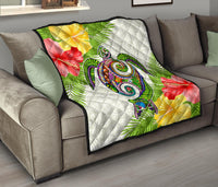 Polynesian Hawaii Quilt Turtle Colorful - Polynesian Pride
