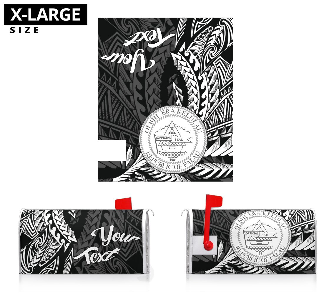 Palau Mailbox Cover - Custom Personalised Wings Style - Polynesian Pride