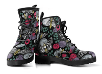 Celticone Women's Leather Boot - Pagan Boots Enchanted Night - Polynesian Pride