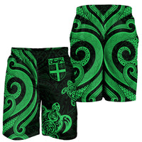 Fiji Men's Short - Green Tentacle Turtle - Polynesian Pride