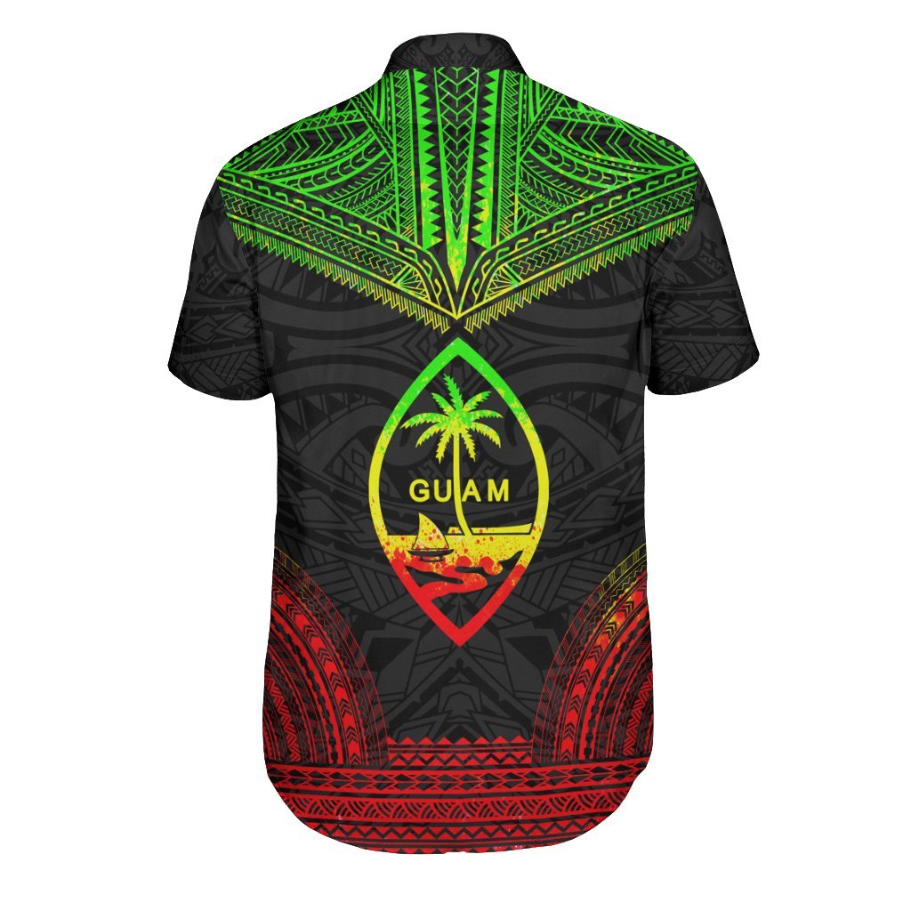 Guam Polynesian Chief Shirt - Reggae Version - Polynesian Pride