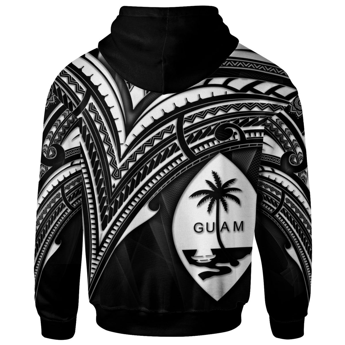 Guam Hoodie Cross Style - Polynesian Pride