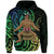 New Zealand Maori Hoodie Traditional Haka Unisex Black - Polynesian Pride