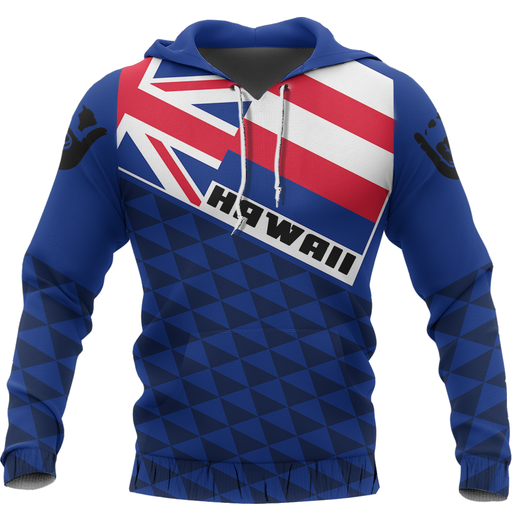 Hawaii Flag Hoodie - Polynesian Pride