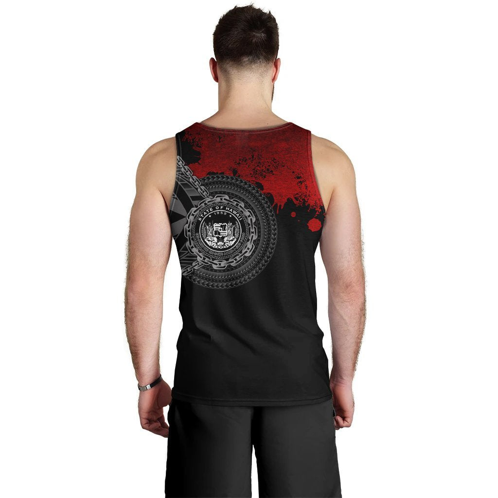 Hawaii Polynesian Men's Tank Top - Polynesian Chain Style - Polynesian Pride