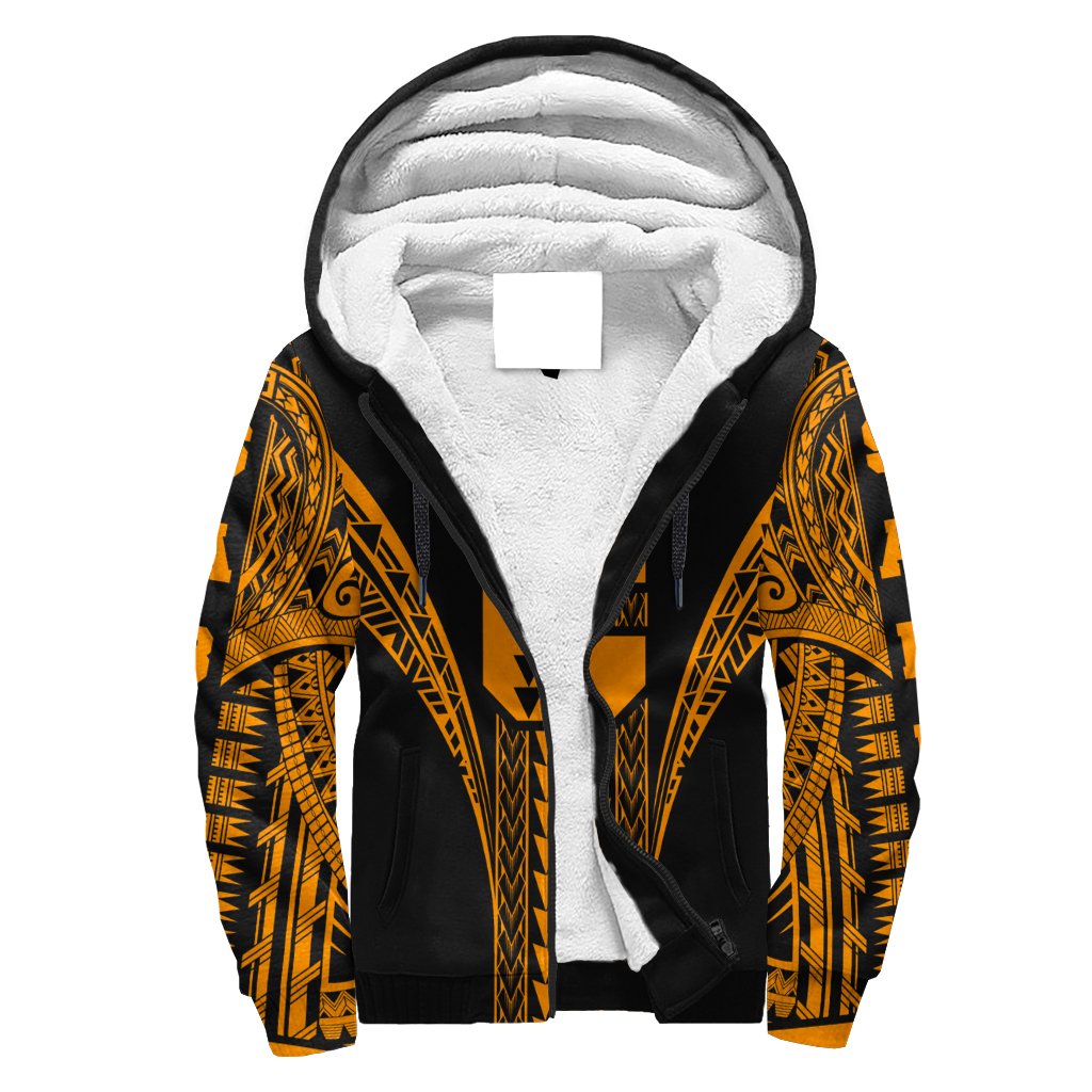 Hawaii - James Campbell High Sherpa Hoodie AH Black - Polynesian Pride