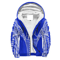 Hawaii - Kailua High Sherpa Hoodie AH Blue - Polynesian Pride