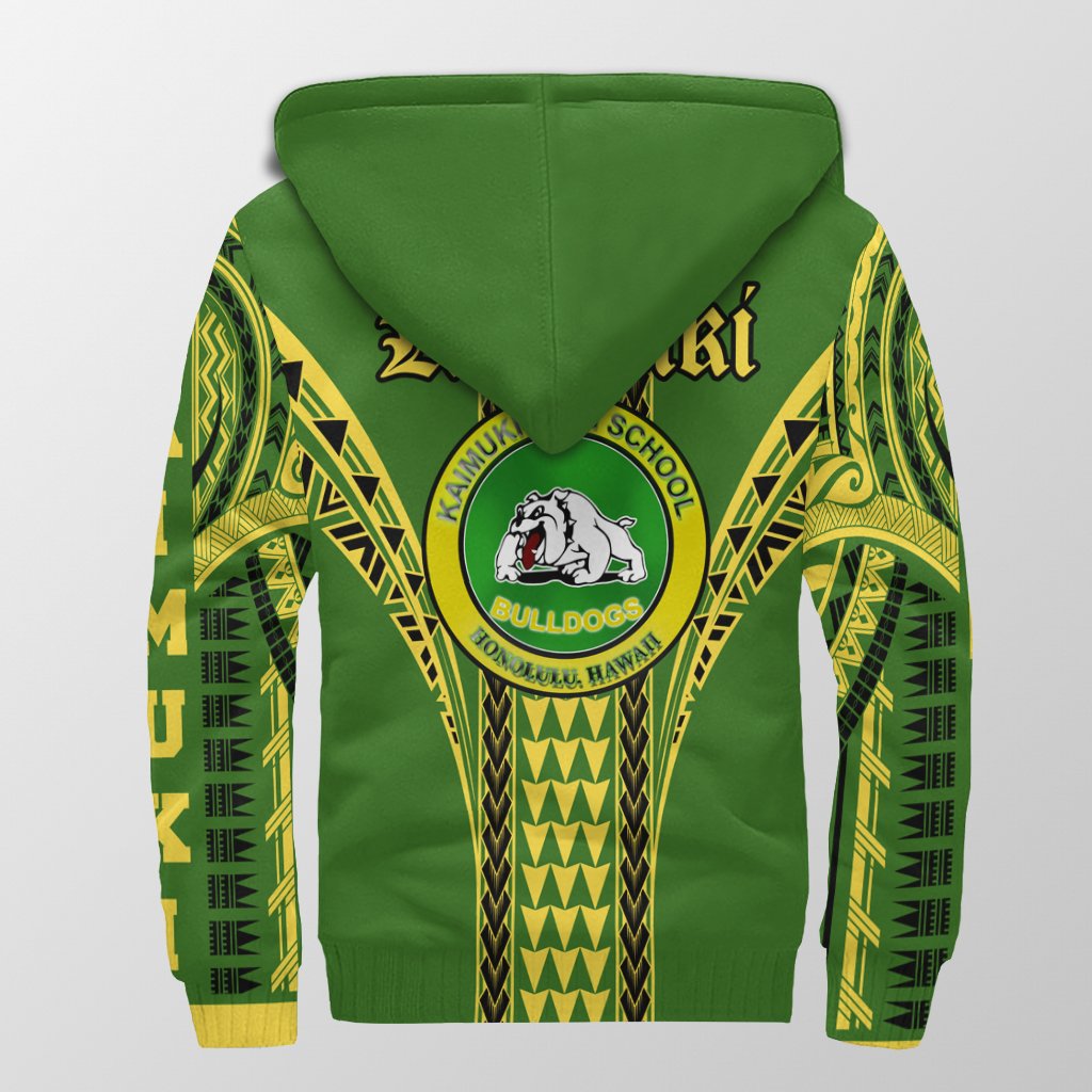 Hawaii - Kaimuki High Sherpa Hoodie AH - Polynesian Pride