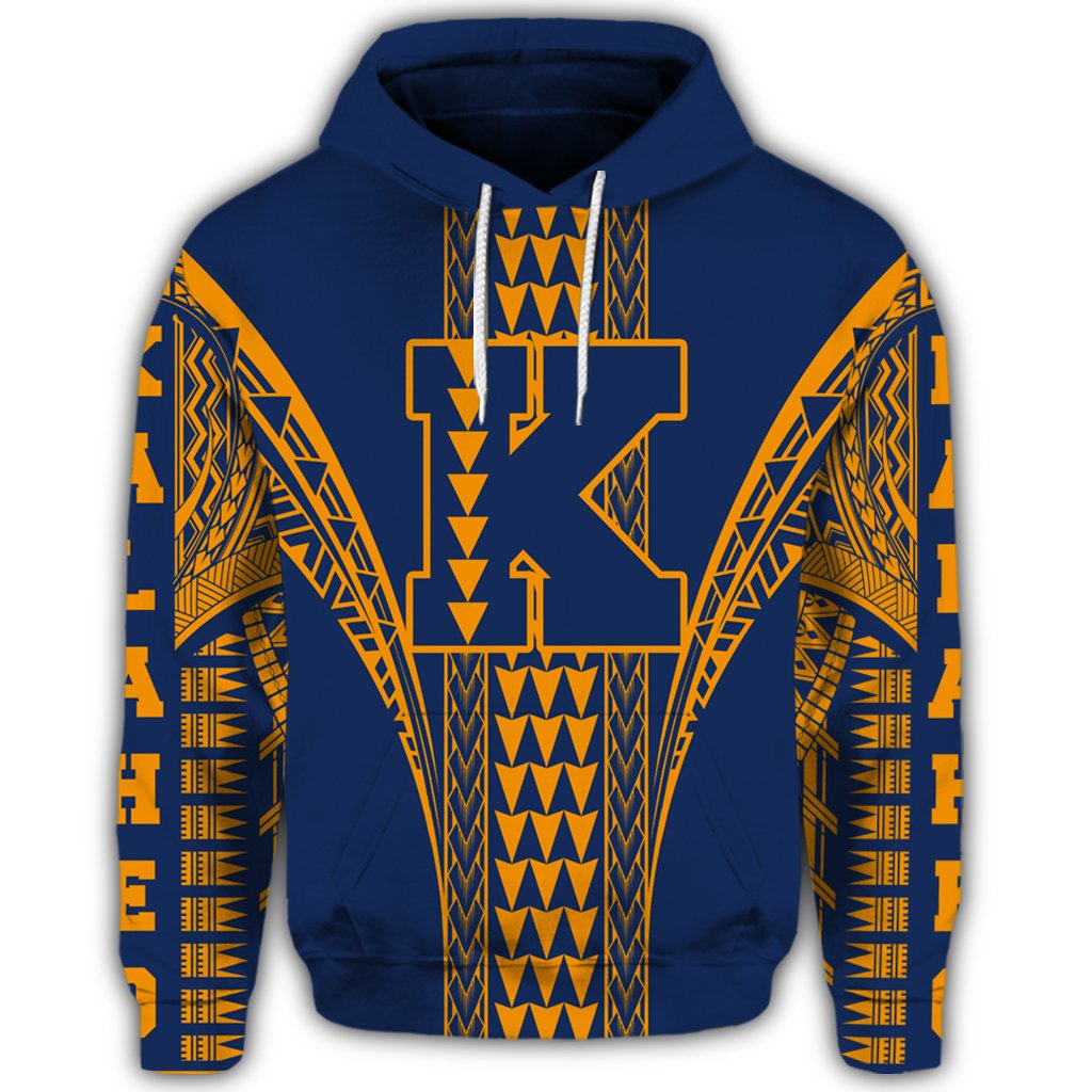 Hawaii Hoodie Kalaheo High Pullover Hoodie - Polynesian Pride