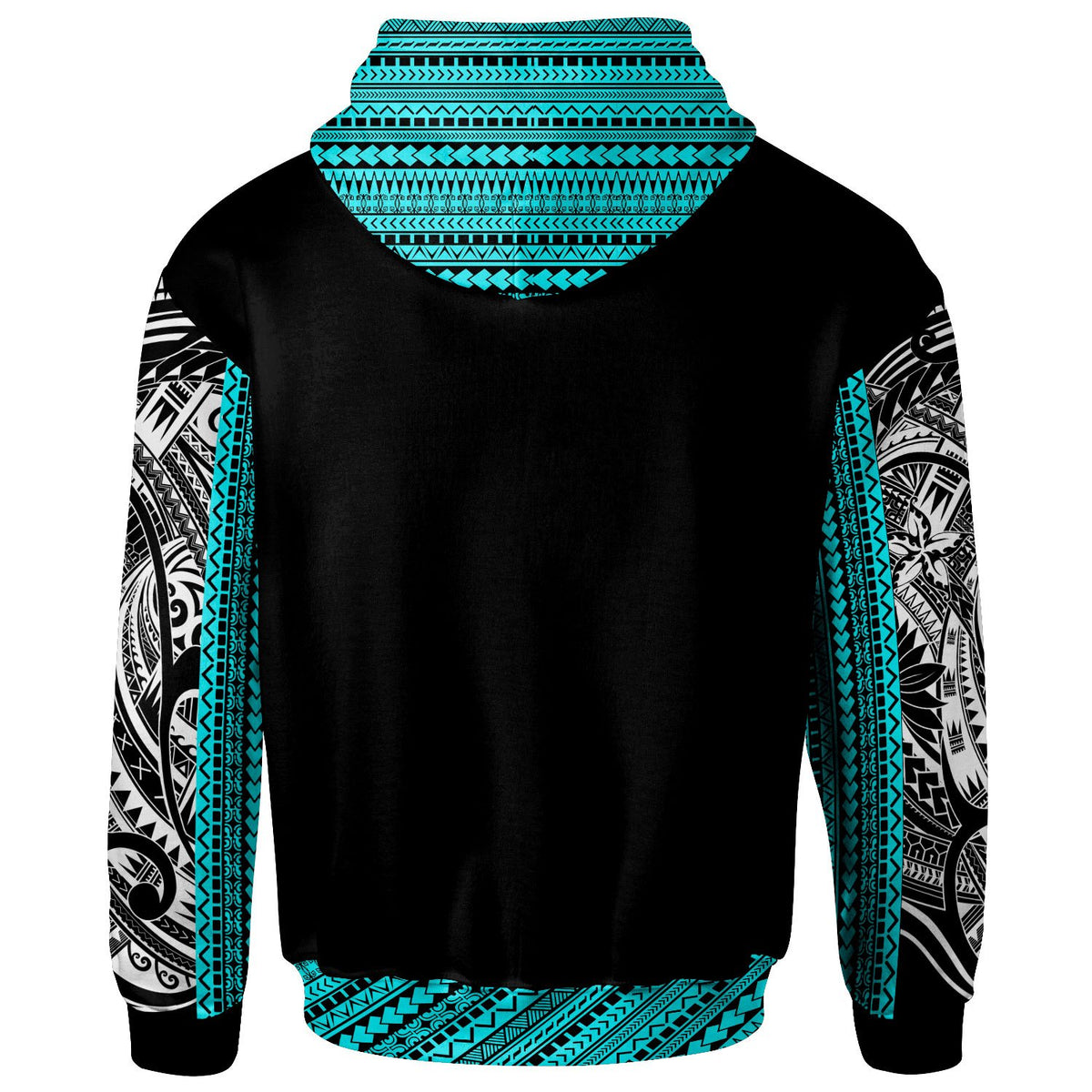 Yap Zip Hoodie Minimalist Style - Polynesian Pride
