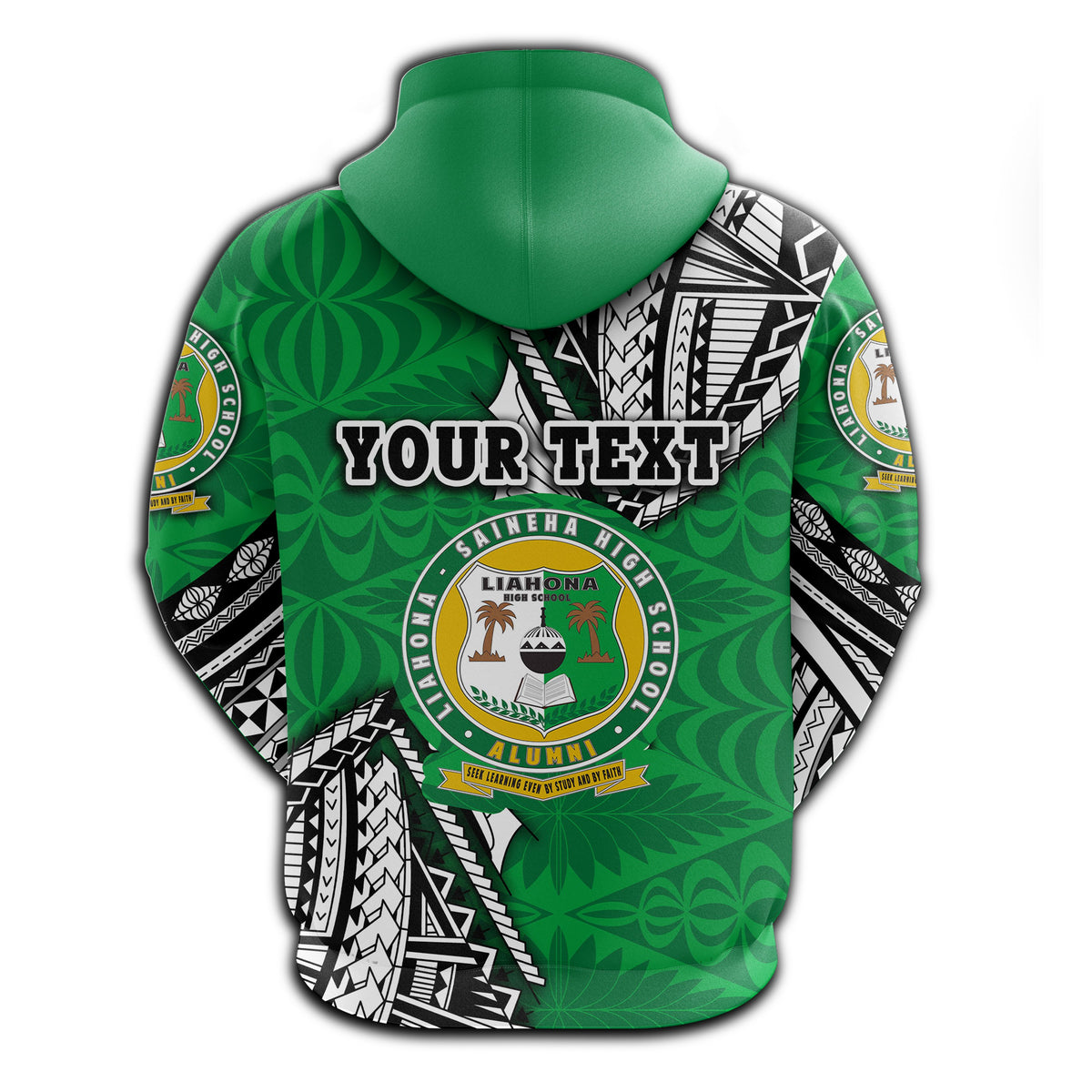 Custom Liahona Tonga Hoodie Polynesian Style - Polynesian Pride