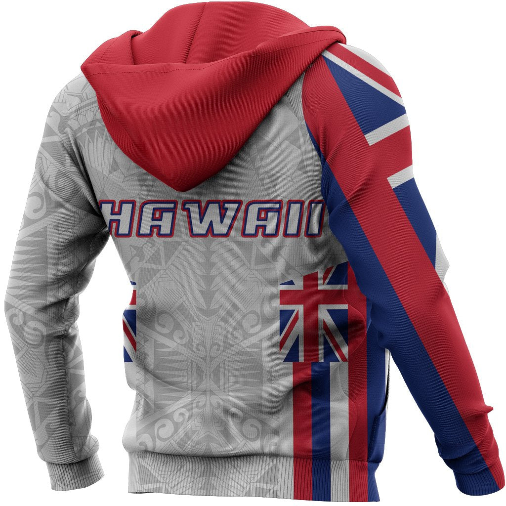 Hawaii Kanaka Flag Hoodie - Polynesian Pride
