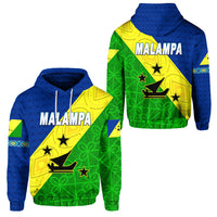 Malampa Province Hoodie Vanuatu Pattern Unique Style LT8 Unisex Blue - Polynesian Pride