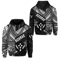 FSM Kosrae Hoodie Original Style Black LT8 Unisex Black - Polynesian Pride