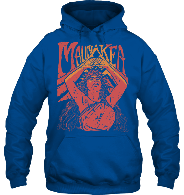 Hawaii Pele Mauna Kea Hoodie Protect Mauna Kea AH Unisex - Polynesian Pride