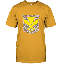 Hawaii Floral Kanaka Maoli T Shirt 51 - Polynesian Pride