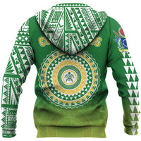 Cook Islands Hoodie Tattoo Style (Zip) - Polynesian Pride