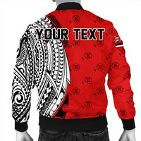 (Personalized) Hawaii Bomber Jacket - Kahuku High Tribal Kakau Bomber Jacket AH - Polynesian Pride