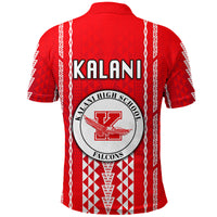 Hawaii Kalani High School Polo Shirt Falcons Simple Style LT8 - Polynesian Pride