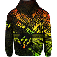Custom FSM Kosrae Hoodie Original Style Reggae LT8 - Polynesian Pride