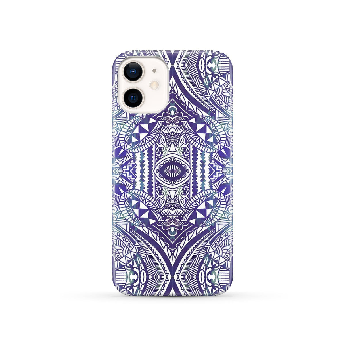 Polynesian Phone Case Violet iPhone 12 - Polynesian Pride