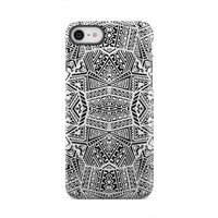 Polynesian Tough Case White And Black iPhone 7 - Polynesian Pride