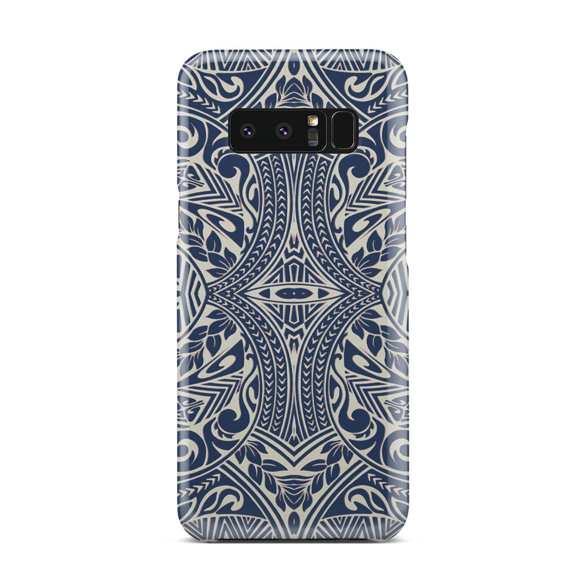 Polynesian Phone Case Blue Samsung Galaxy Note 8 - Polynesian Pride