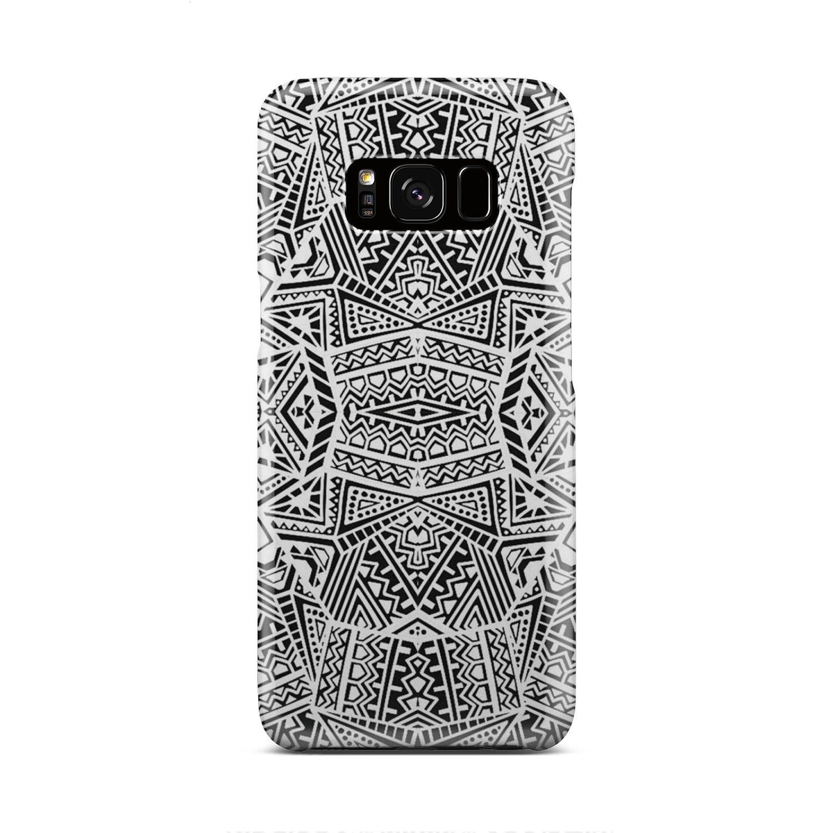 Polynesian Phone Case White And Black Samsung Galaxy S8 - Polynesian Pride