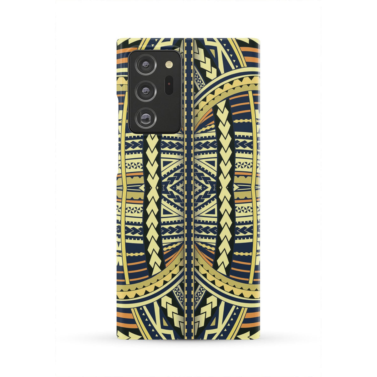 Polynesian Phone Case Yellow Samsung Galaxy Note 20 Ultra - Polynesian Pride