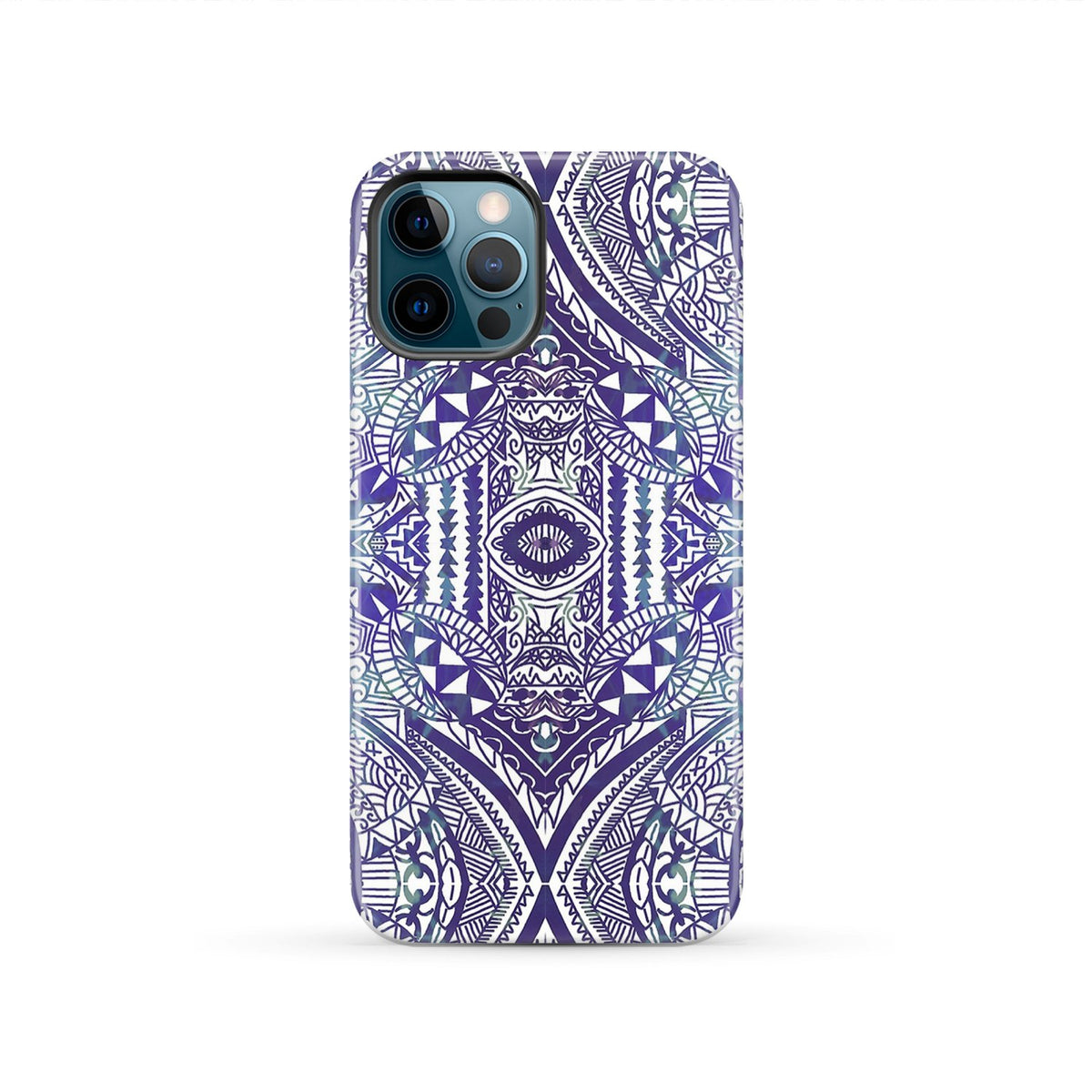 Polynesian Tough Case Violet iPhone 12 Pro - Polynesian Pride