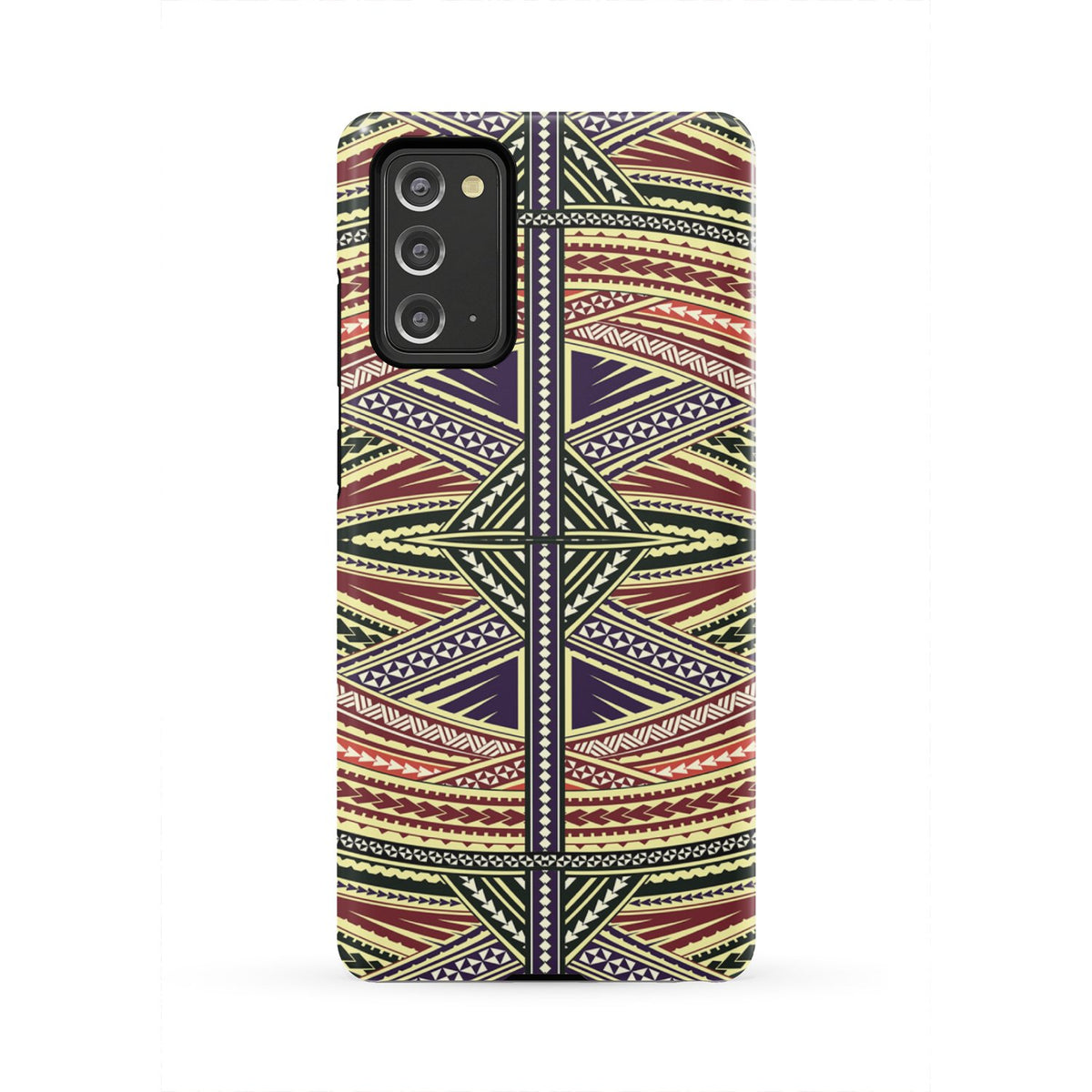 Polynesian Tough Case Yellow Samsung Galaxy Note 20 - Polynesian Pride
