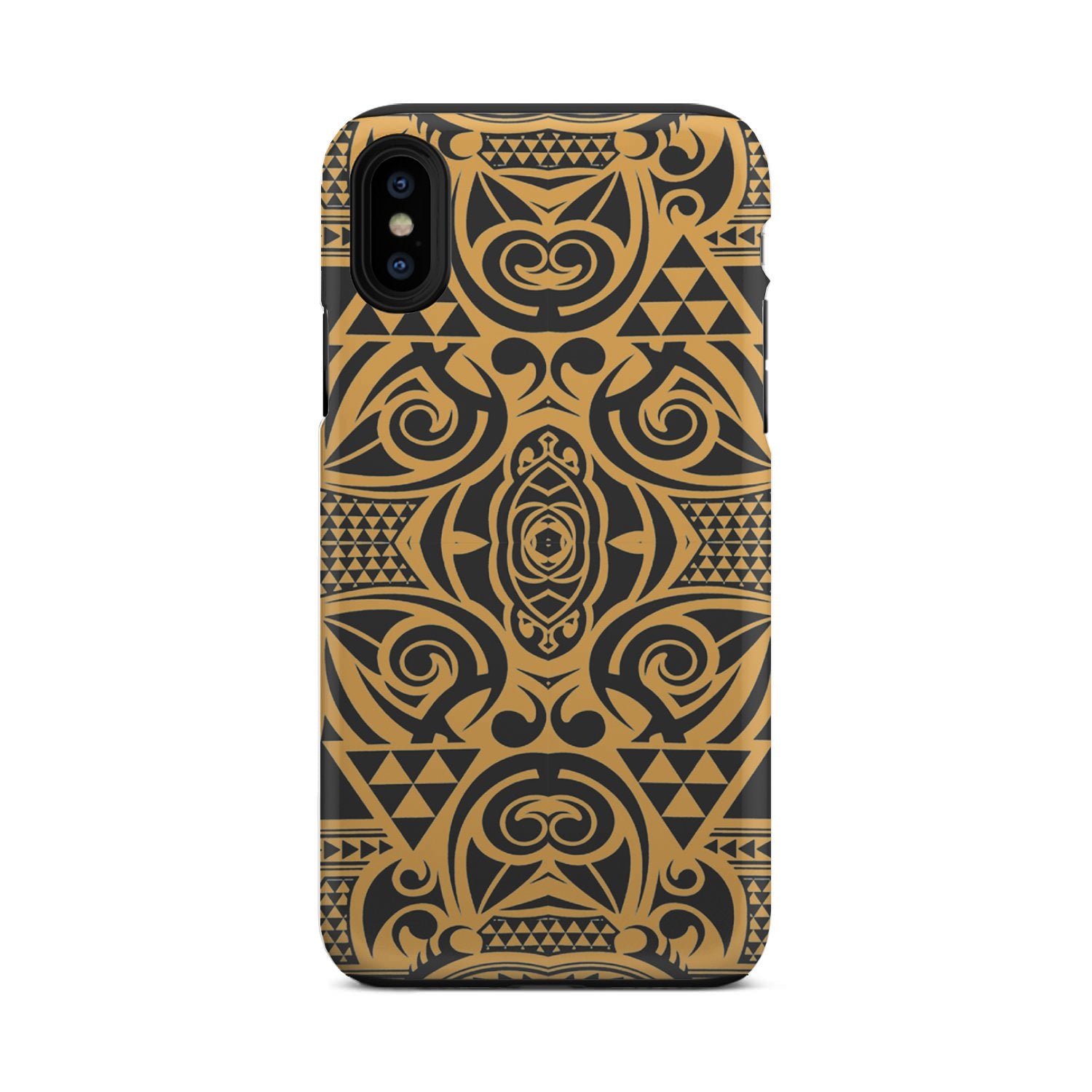 Polynesian Tough Case Yellow Black - Polynesian Pride
