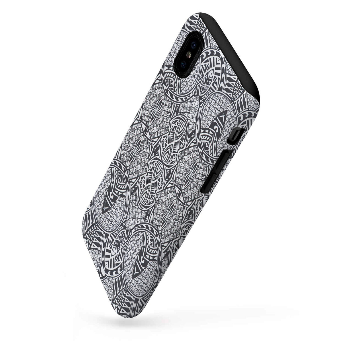 Polynesian Tough Case Black And White - Polynesian Pride