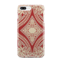 Polynesian Phone Case Red And Yellow iPhone 8 Plus - Polynesian Pride