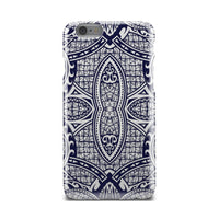 Polynesian Phone Case Blue And White iPhone 6 - Polynesian Pride