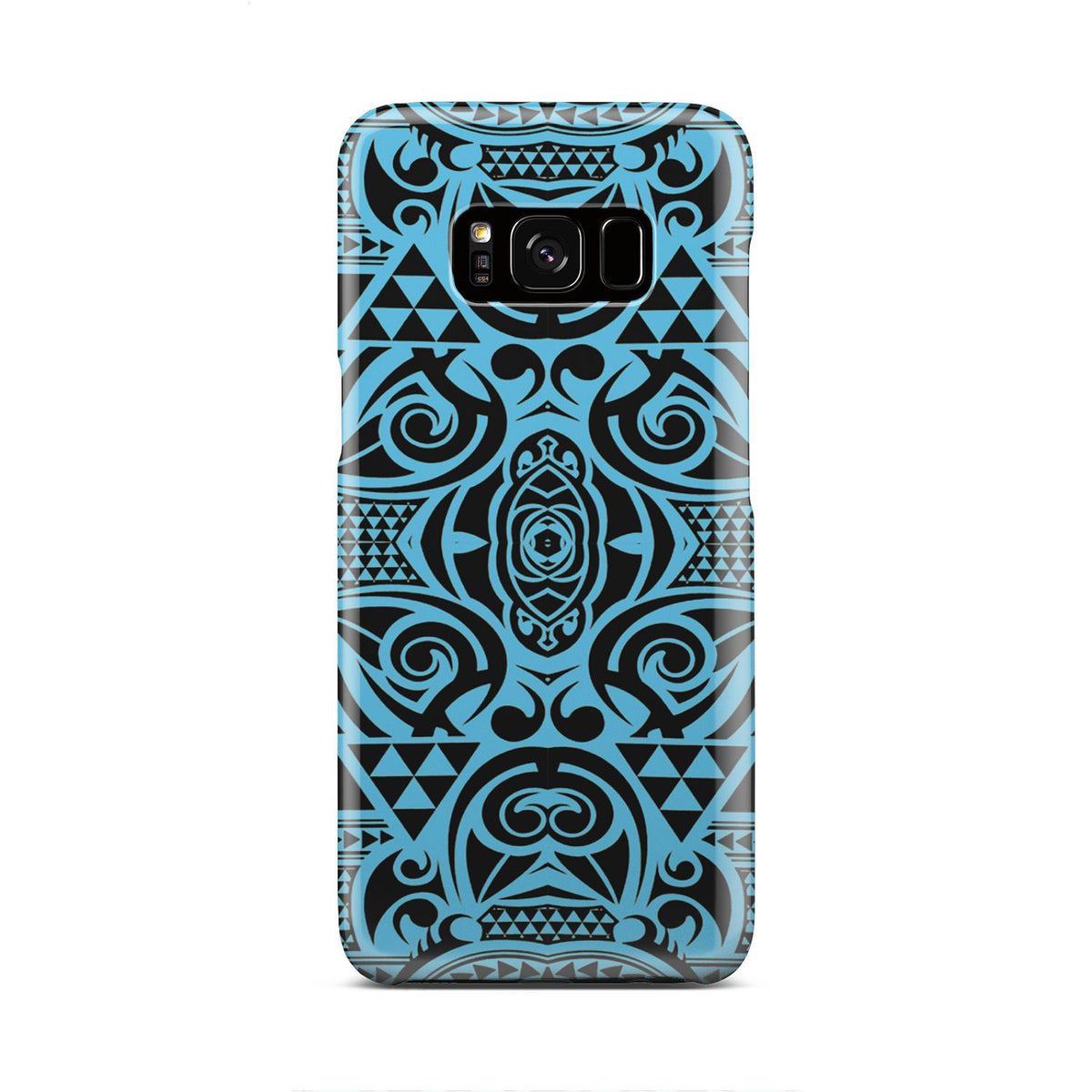 Polynesian Phone Case Grown Blue White Samsung Galaxy S8 - Polynesian Pride