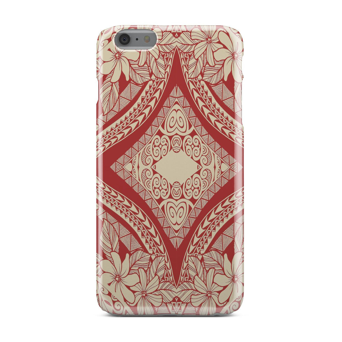 Polynesian Phone Case Red And Yellow iPhone 6 Plus - Polynesian Pride