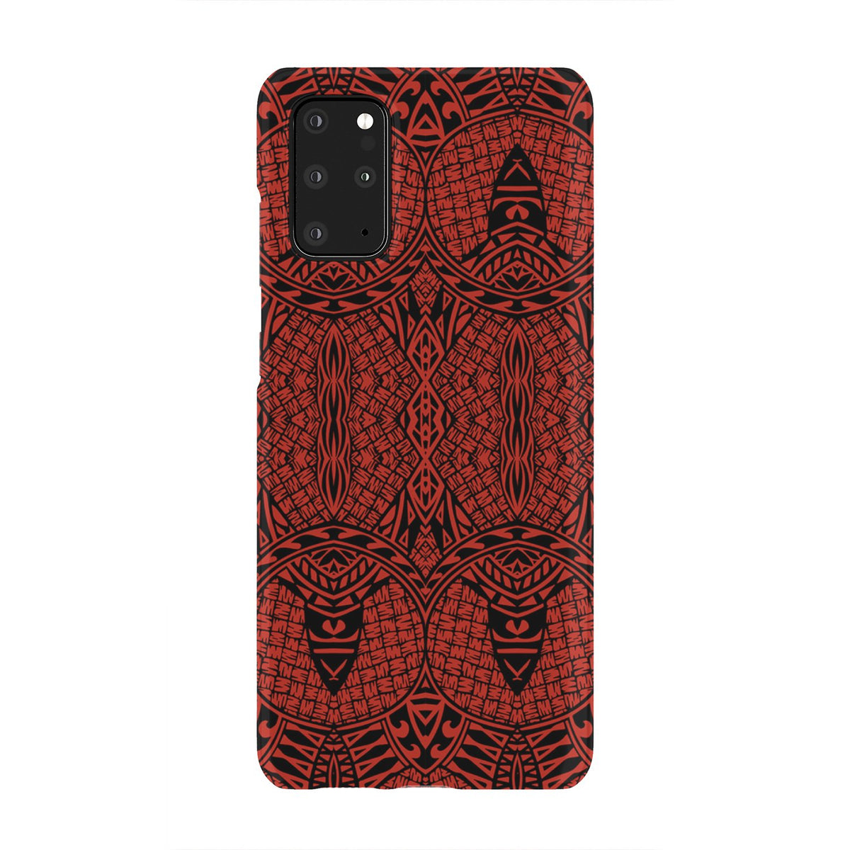Polynesian Phone Case Red Samsung Galaxy S20 Plus - Polynesian Pride